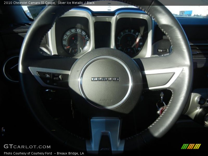 Silver Ice Metallic / Black 2010 Chevrolet Camaro SS Coupe