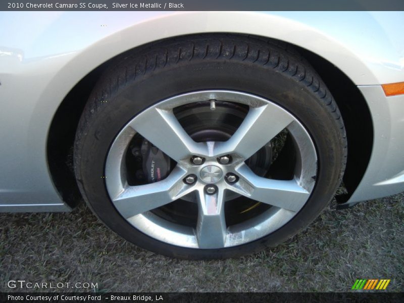 Silver Ice Metallic / Black 2010 Chevrolet Camaro SS Coupe