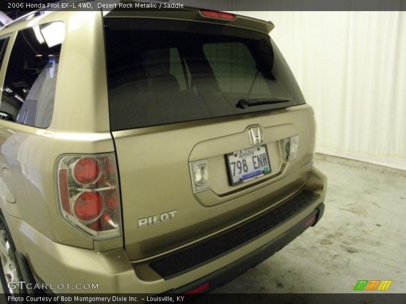 Desert Rock Metallic / Saddle 2006 Honda Pilot EX-L 4WD
