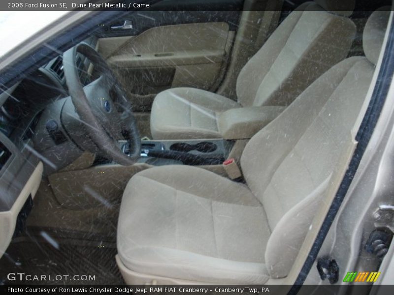 Dune Pearl Metallic / Camel 2006 Ford Fusion SE