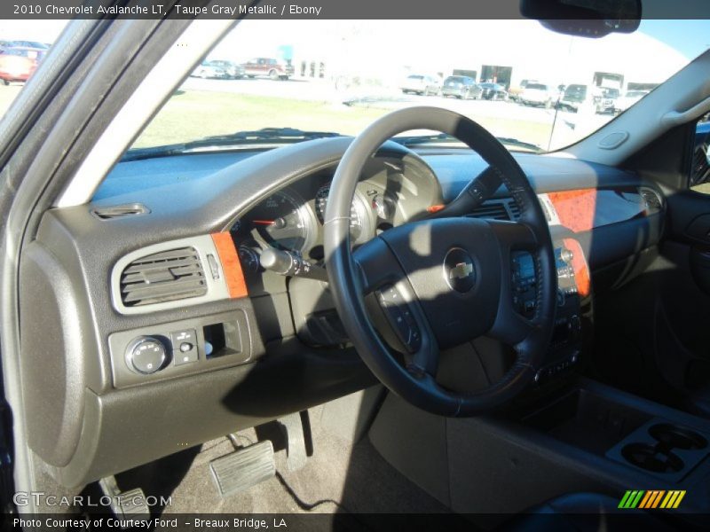 Taupe Gray Metallic / Ebony 2010 Chevrolet Avalanche LT