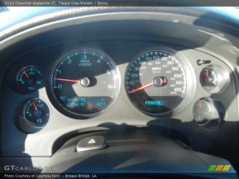 Taupe Gray Metallic / Ebony 2010 Chevrolet Avalanche LT