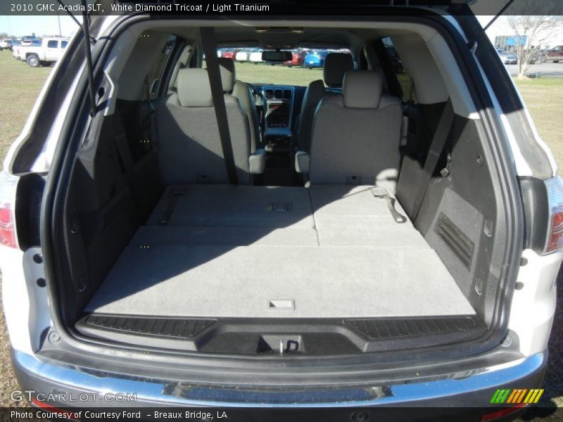 White Diamond Tricoat / Light Titanium 2010 GMC Acadia SLT