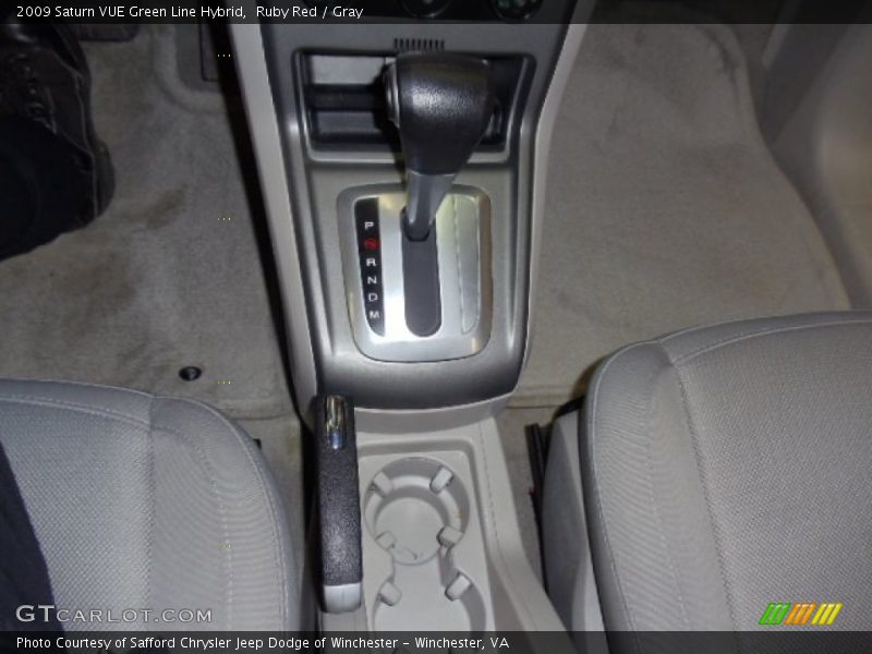 Ruby Red / Gray 2009 Saturn VUE Green Line Hybrid