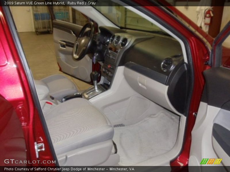 Ruby Red / Gray 2009 Saturn VUE Green Line Hybrid