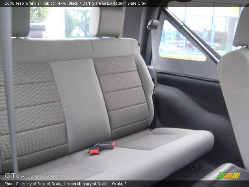 Black / Dark Slate Gray/Medium Slate Gray 2008 Jeep Wrangler Rubicon 4x4