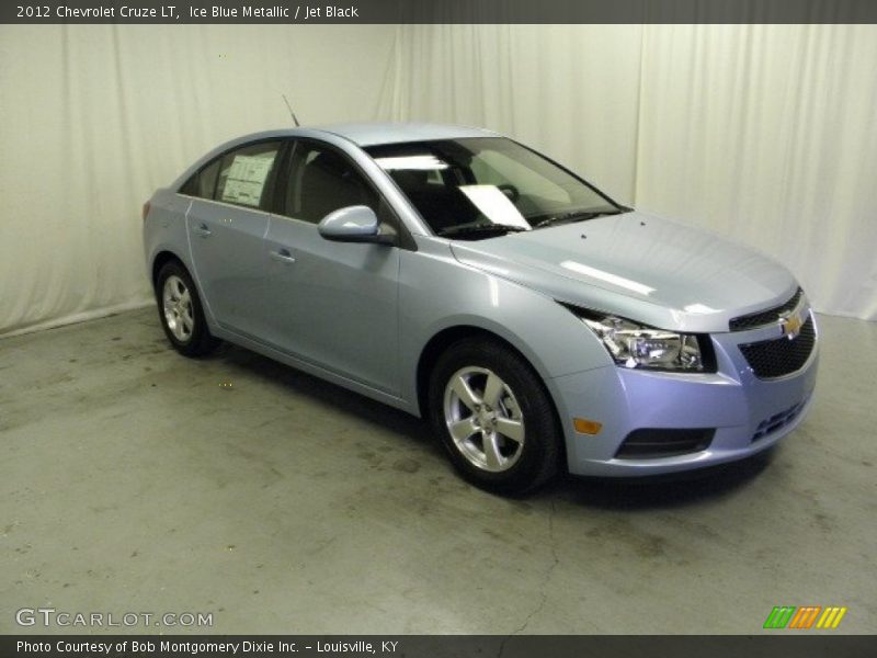 Ice Blue Metallic / Jet Black 2012 Chevrolet Cruze LT
