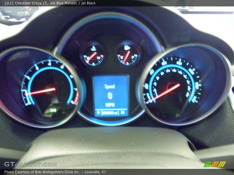 Ice Blue Metallic / Jet Black 2012 Chevrolet Cruze LT