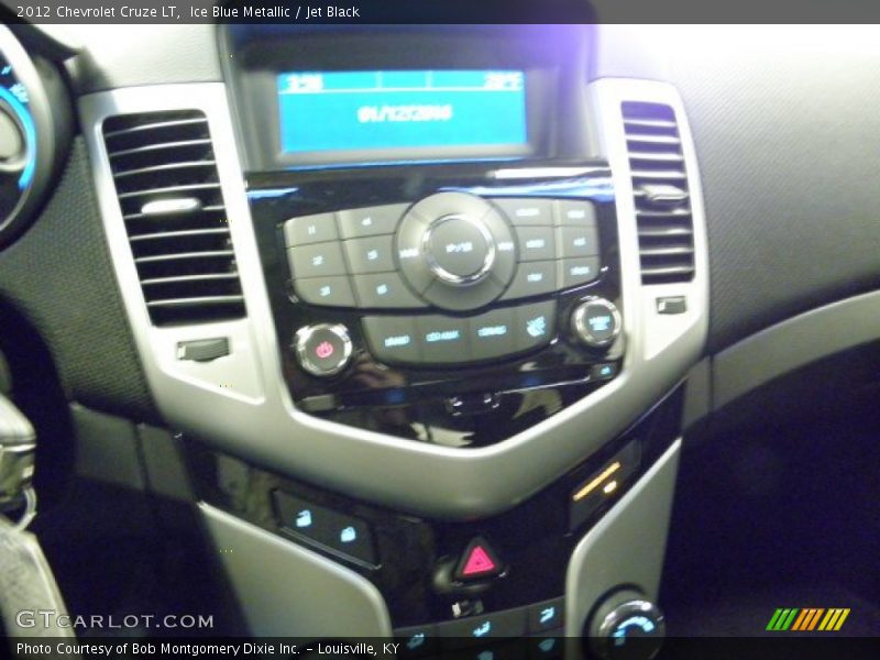 Ice Blue Metallic / Jet Black 2012 Chevrolet Cruze LT