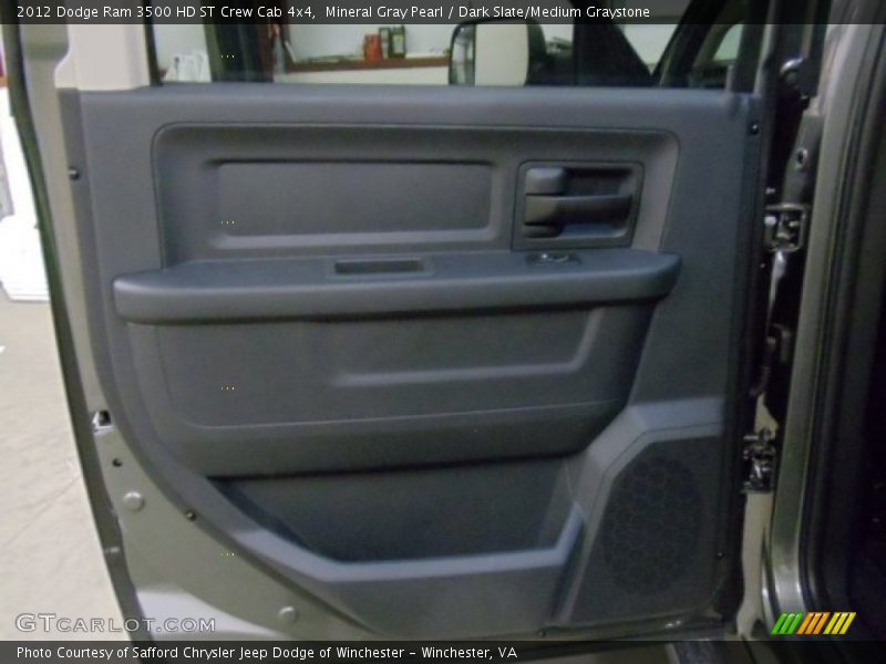 Mineral Gray Pearl / Dark Slate/Medium Graystone 2012 Dodge Ram 3500 HD ST Crew Cab 4x4
