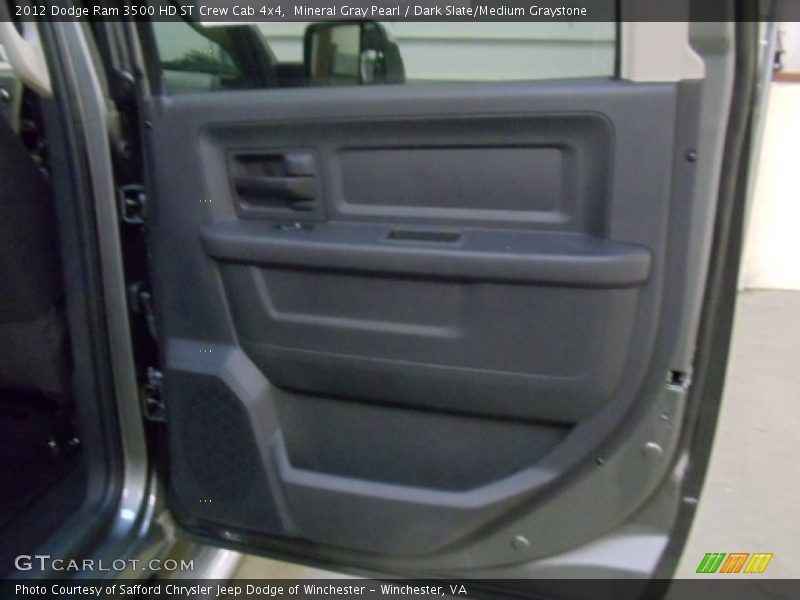 Mineral Gray Pearl / Dark Slate/Medium Graystone 2012 Dodge Ram 3500 HD ST Crew Cab 4x4