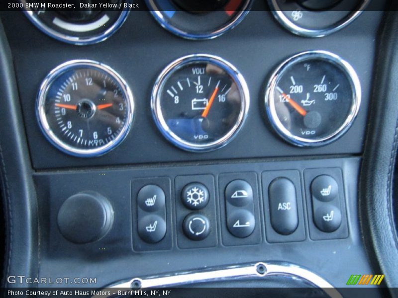  2000 M Roadster Roadster Gauges