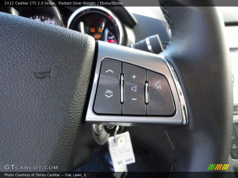 Controls of 2012 CTS 3.0 Sedan