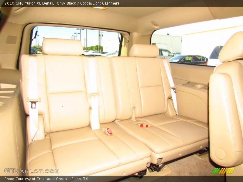  2010 Yukon XL Denali Cocoa/Light Cashmere Interior