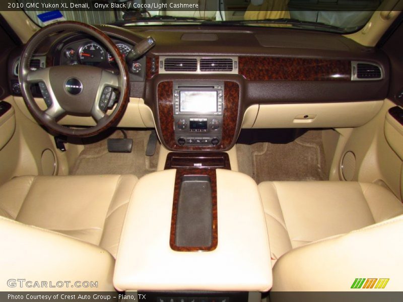 Onyx Black / Cocoa/Light Cashmere 2010 GMC Yukon XL Denali