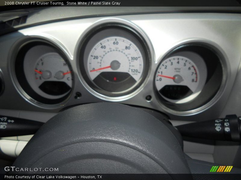 Stone White / Pastel Slate Gray 2008 Chrysler PT Cruiser Touring