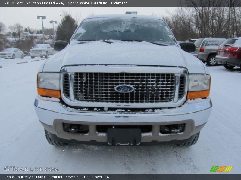 Oxford White / Medium Parchment 2000 Ford Excursion Limited 4x4