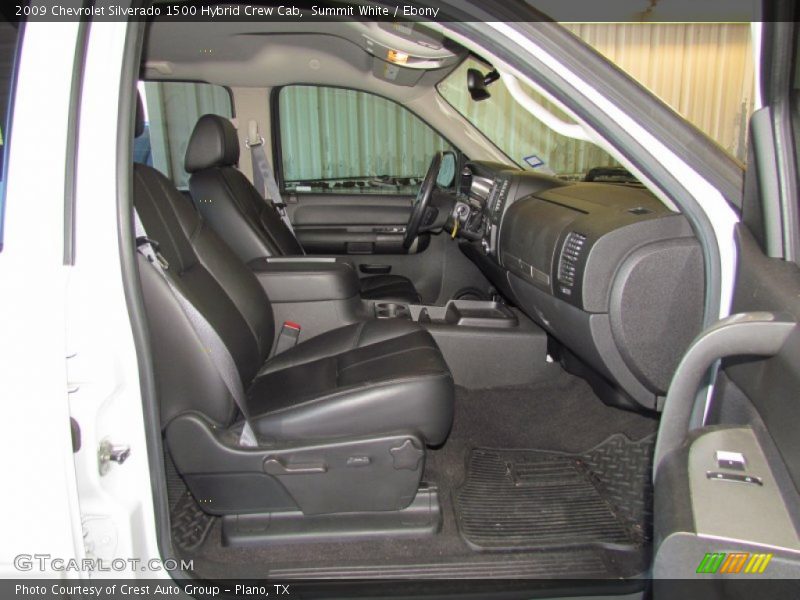  2009 Silverado 1500 Hybrid Crew Cab Ebony Interior