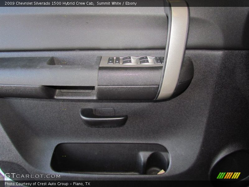 Summit White / Ebony 2009 Chevrolet Silverado 1500 Hybrid Crew Cab