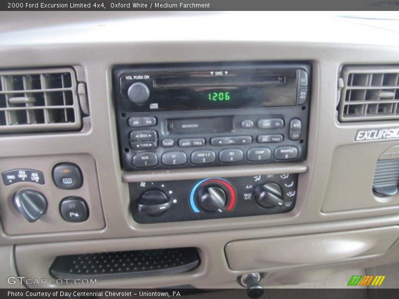 Audio System of 2000 Excursion Limited 4x4
