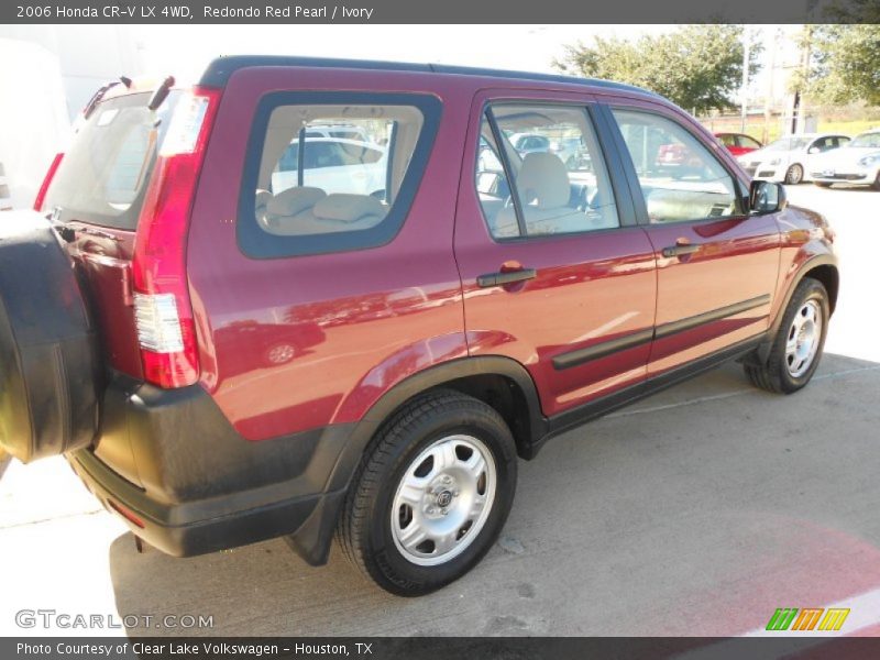 Redondo Red Pearl / Ivory 2006 Honda CR-V LX 4WD