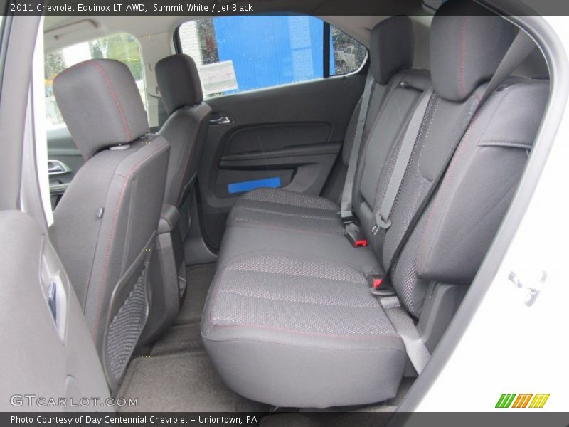 Summit White / Jet Black 2011 Chevrolet Equinox LT AWD