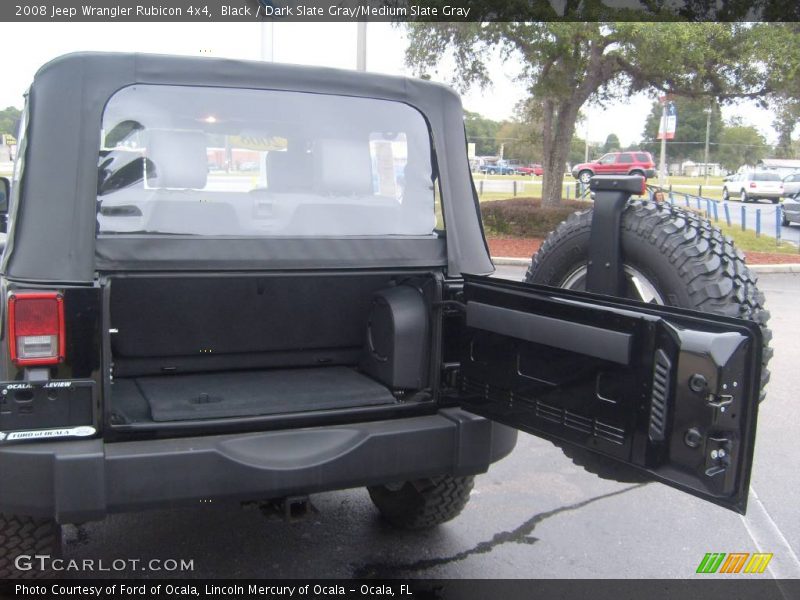 Black / Dark Slate Gray/Medium Slate Gray 2008 Jeep Wrangler Rubicon 4x4