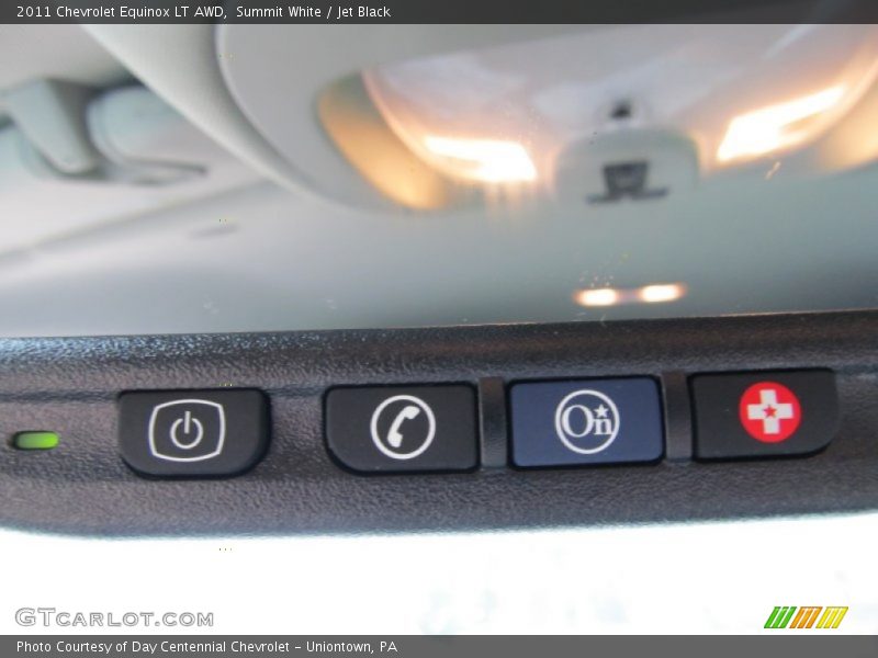 Summit White / Jet Black 2011 Chevrolet Equinox LT AWD
