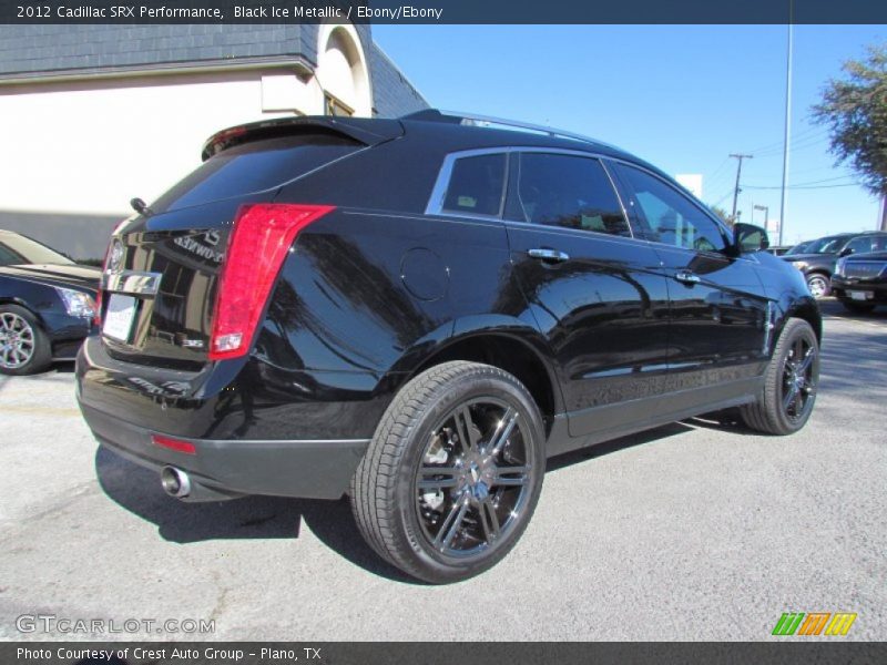 Black Ice Metallic / Ebony/Ebony 2012 Cadillac SRX Performance