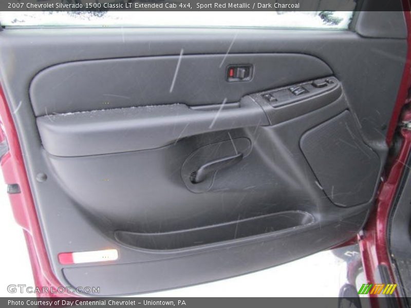 Sport Red Metallic / Dark Charcoal 2007 Chevrolet Silverado 1500 Classic LT Extended Cab 4x4