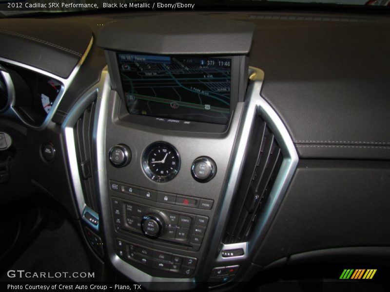 Black Ice Metallic / Ebony/Ebony 2012 Cadillac SRX Performance
