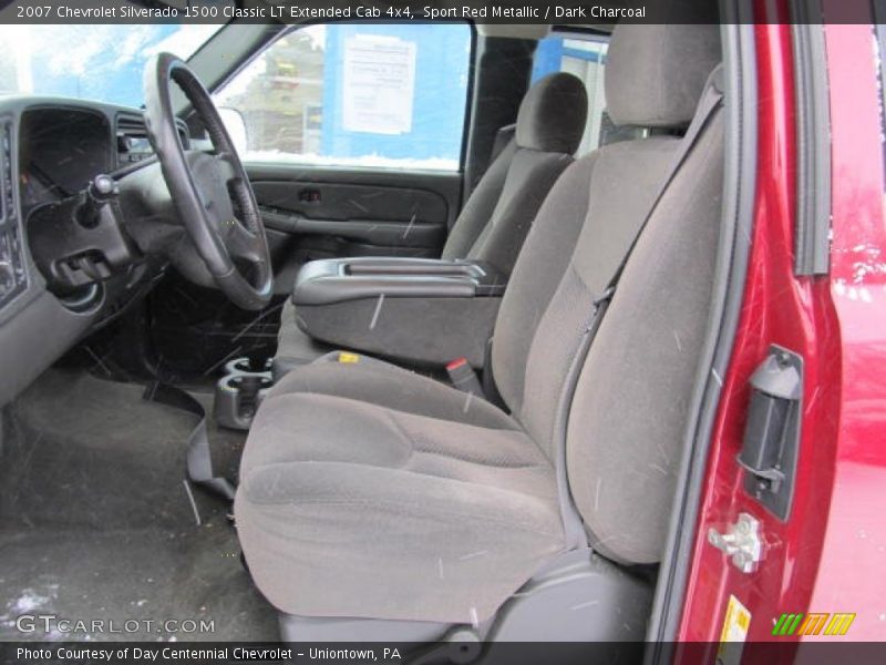 Sport Red Metallic / Dark Charcoal 2007 Chevrolet Silverado 1500 Classic LT Extended Cab 4x4