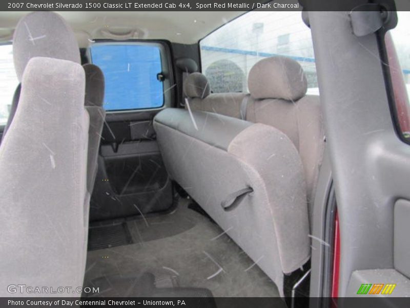Sport Red Metallic / Dark Charcoal 2007 Chevrolet Silverado 1500 Classic LT Extended Cab 4x4