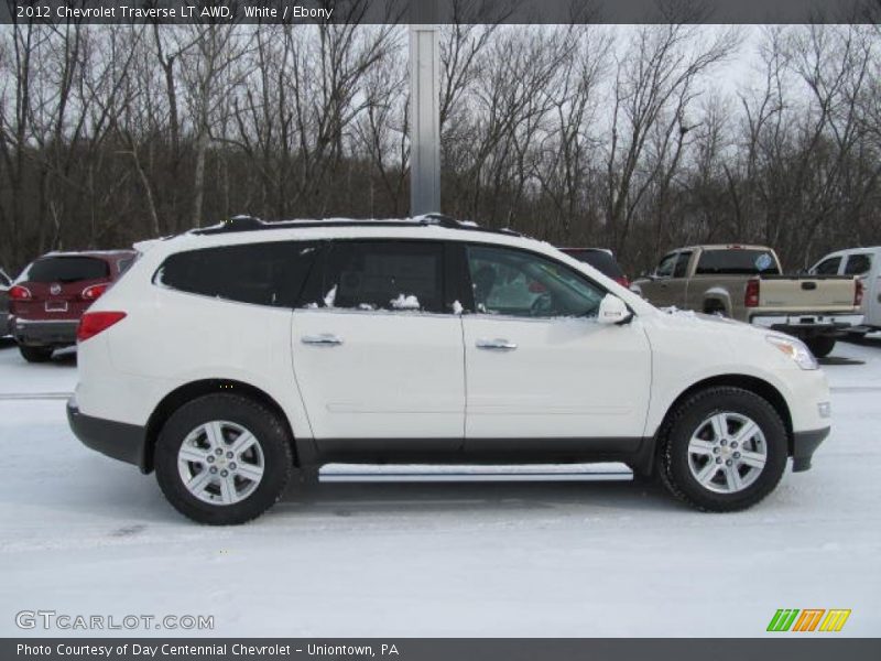  2012 Traverse LT AWD White