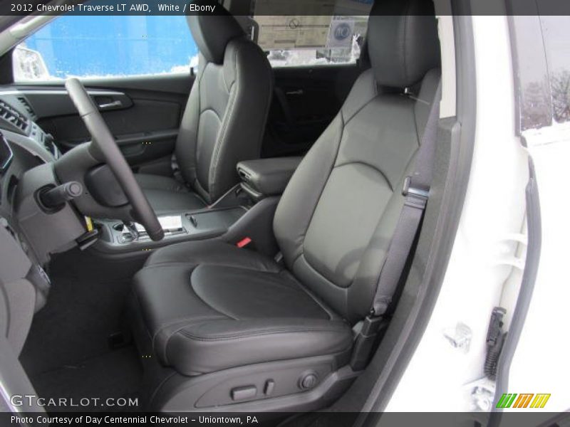  2012 Traverse LT AWD Ebony Interior