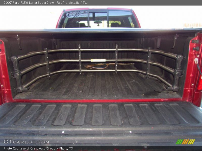 Redfire Metallic / Tan 2007 Ford F150 Lariat SuperCrew