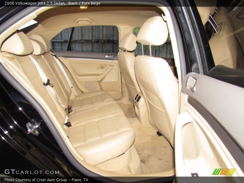 Black / Pure Beige 2006 Volkswagen Jetta 2.5 Sedan