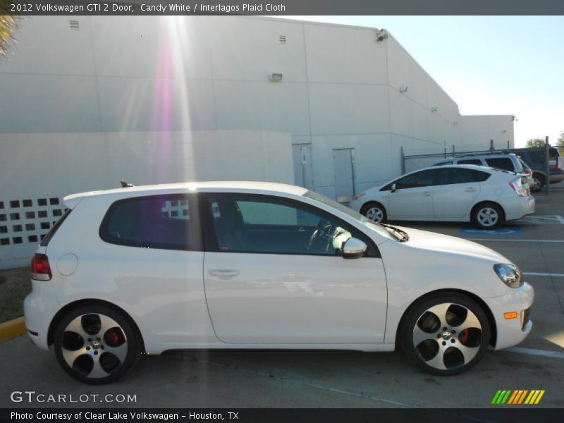 Candy White / Interlagos Plaid Cloth 2012 Volkswagen GTI 2 Door