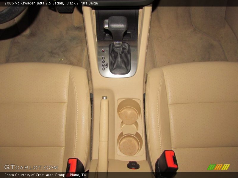 Black / Pure Beige 2006 Volkswagen Jetta 2.5 Sedan