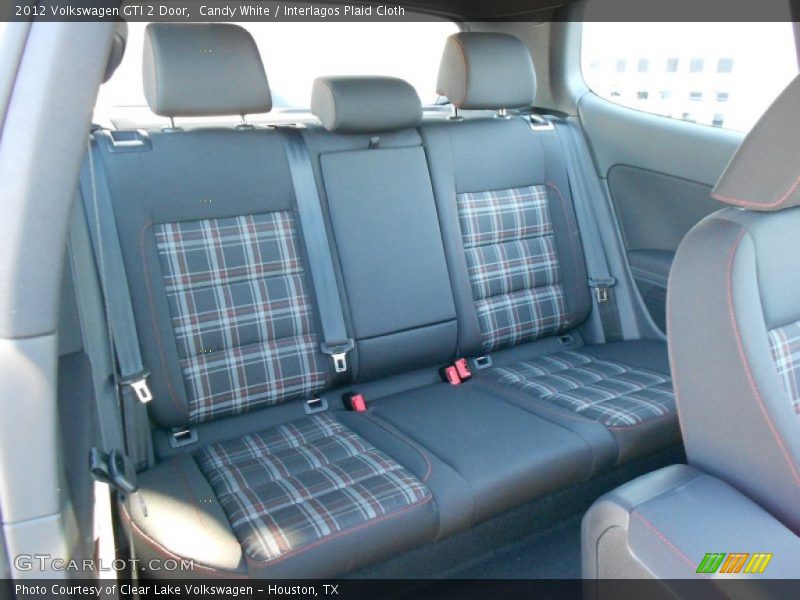 Candy White / Interlagos Plaid Cloth 2012 Volkswagen GTI 2 Door