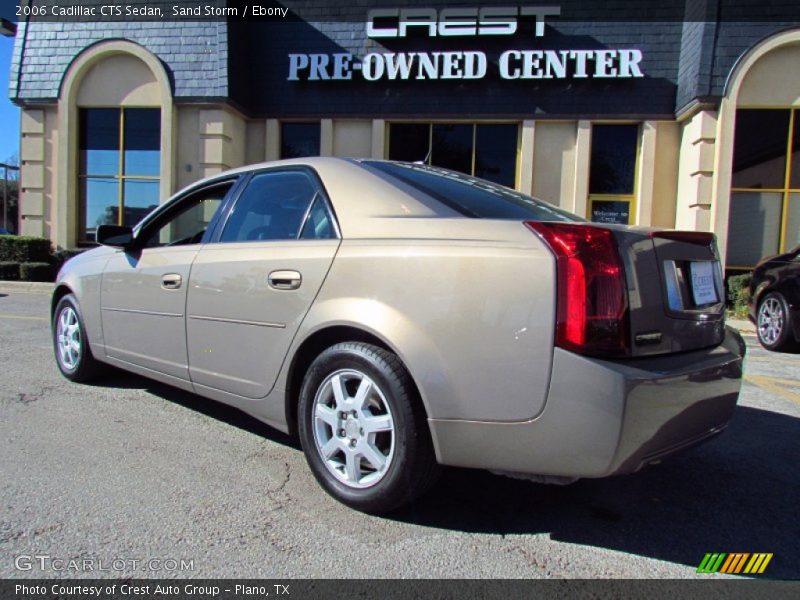 Sand Storm / Ebony 2006 Cadillac CTS Sedan