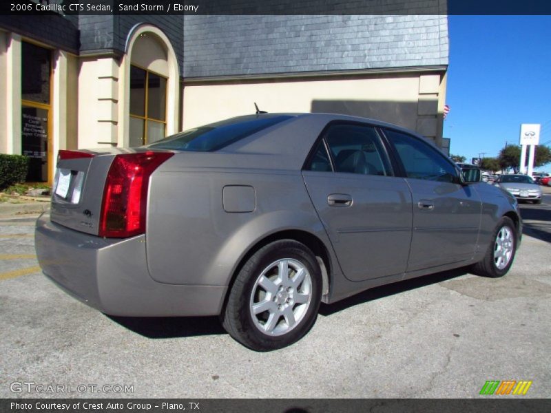 Sand Storm / Ebony 2006 Cadillac CTS Sedan