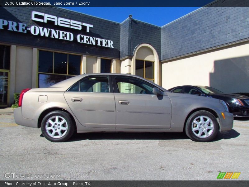 Sand Storm / Ebony 2006 Cadillac CTS Sedan
