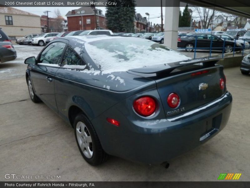 Blue Granite Metallic / Gray 2006 Chevrolet Cobalt LS Coupe