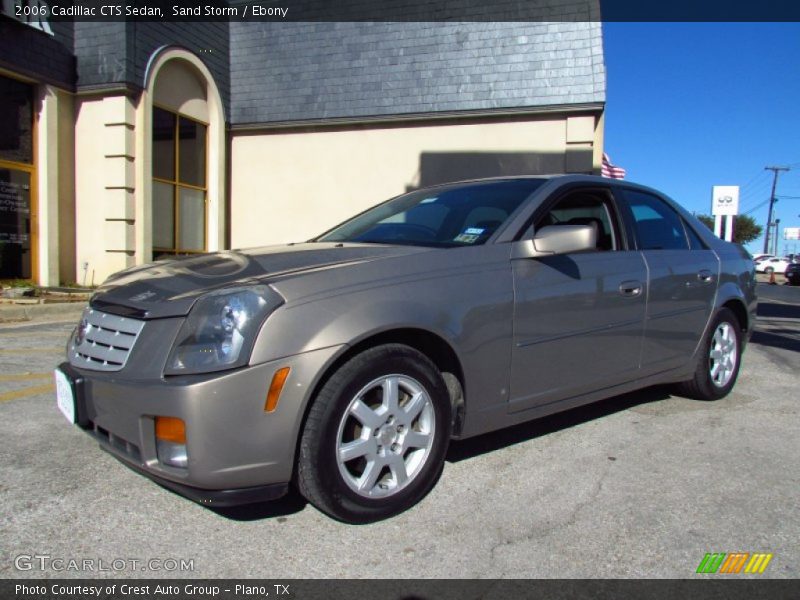 Sand Storm / Ebony 2006 Cadillac CTS Sedan