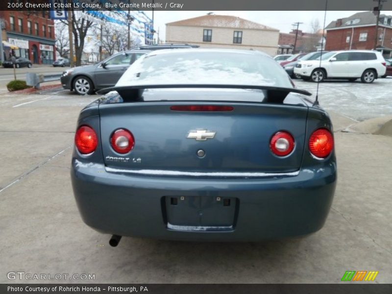 Blue Granite Metallic / Gray 2006 Chevrolet Cobalt LS Coupe