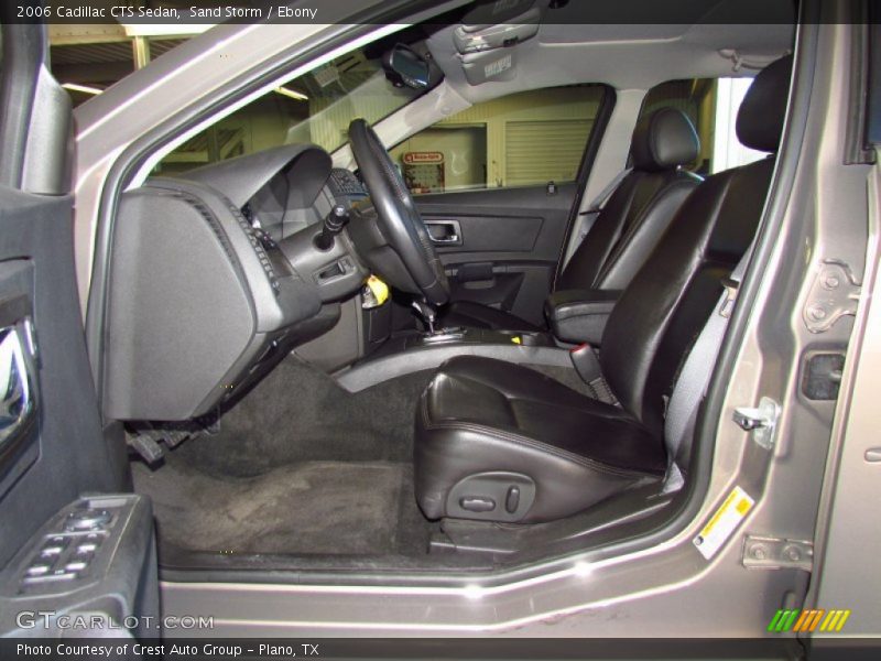 Sand Storm / Ebony 2006 Cadillac CTS Sedan