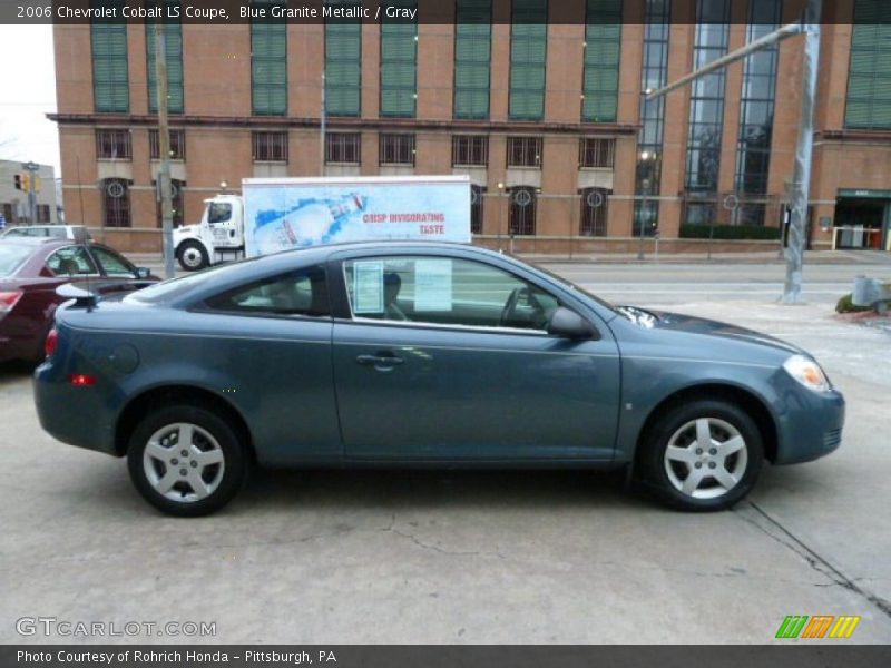 Blue Granite Metallic / Gray 2006 Chevrolet Cobalt LS Coupe