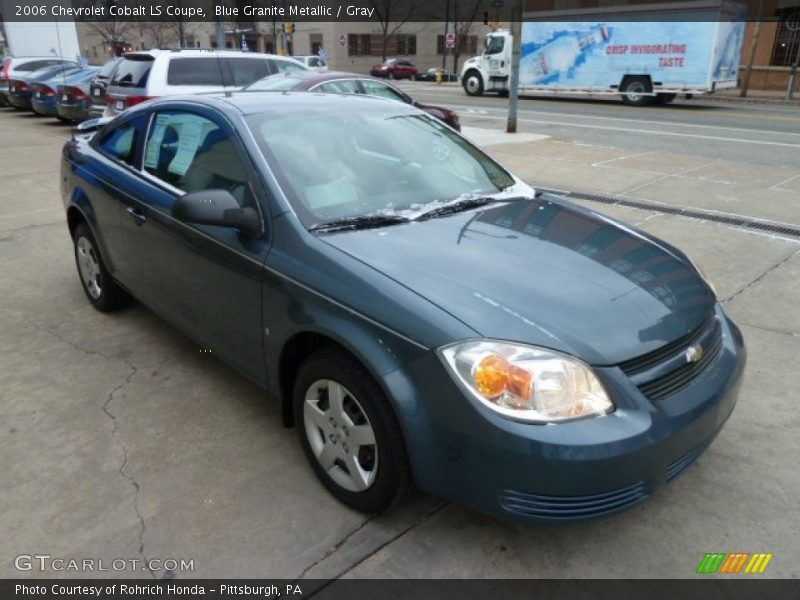Blue Granite Metallic / Gray 2006 Chevrolet Cobalt LS Coupe