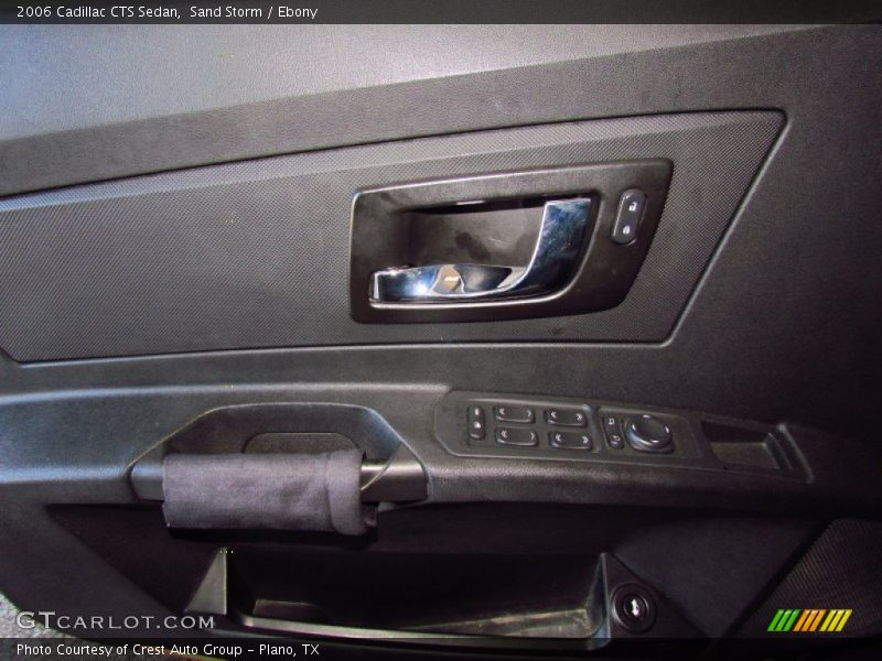 Sand Storm / Ebony 2006 Cadillac CTS Sedan